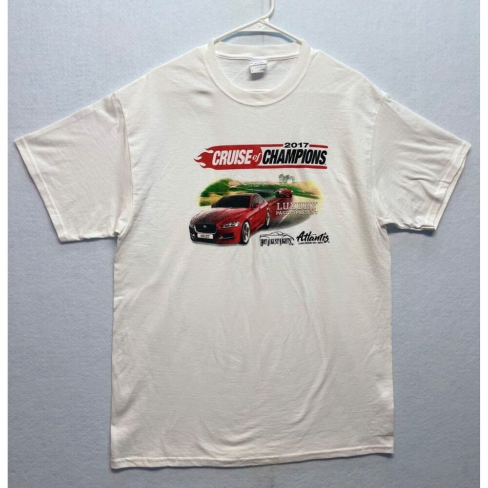 2017 Cruise of Champions Luxury Past to Present Tee Size Large